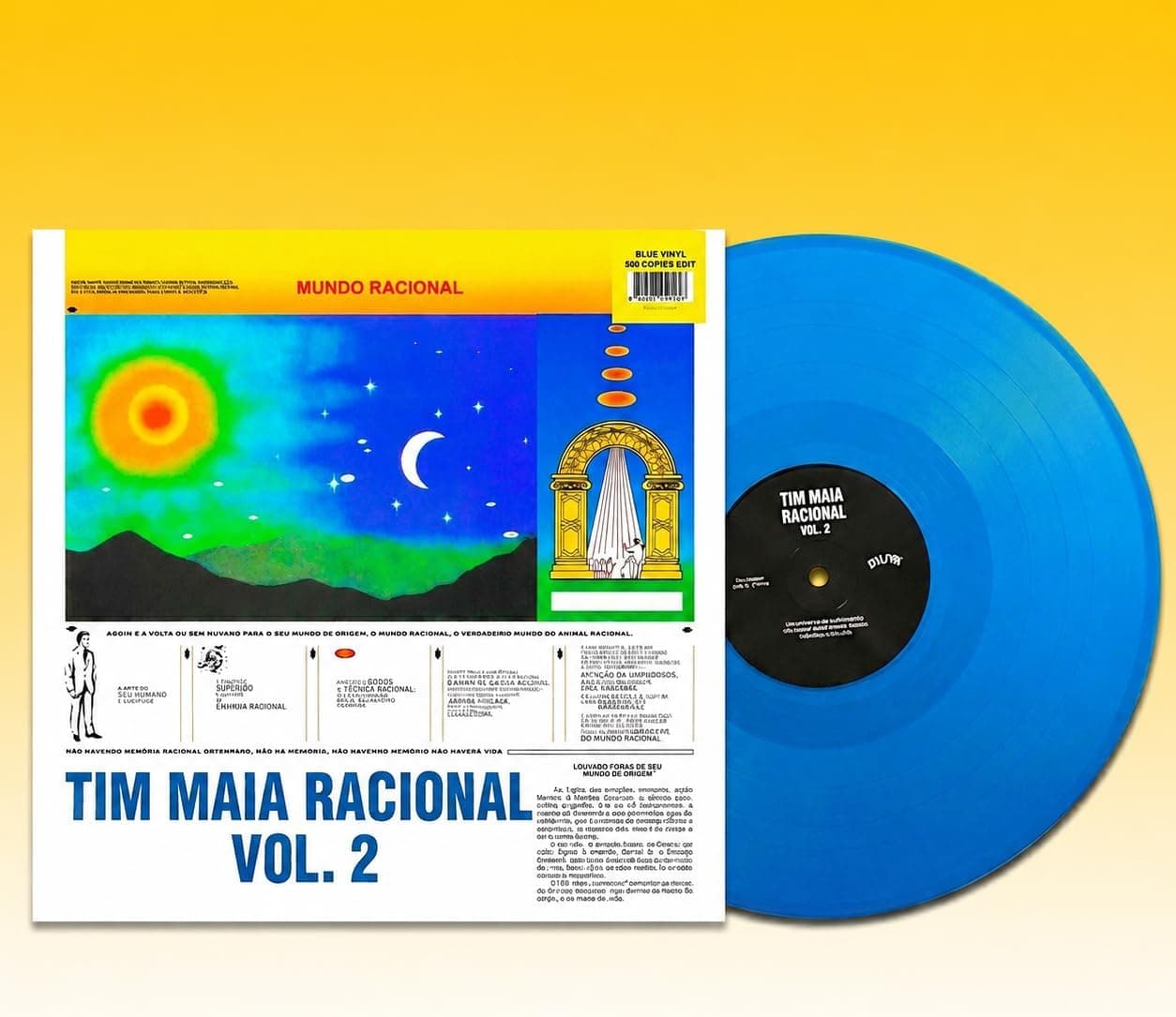 Tim Maia - Racional Vol. 2 Lp 180 g Colorido por Tim Maia — capa do álbum