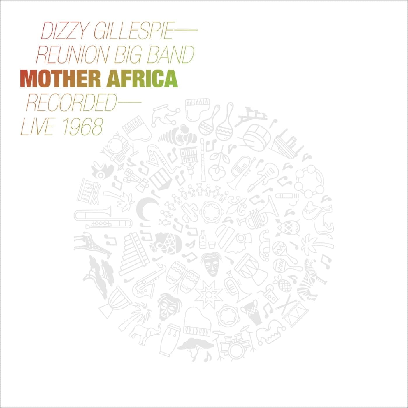 Mother Africa: Live 1968 (180 Gram Vinyl, Gatefold LP Jacket) por Dizzy Gillespie — capa do álbum