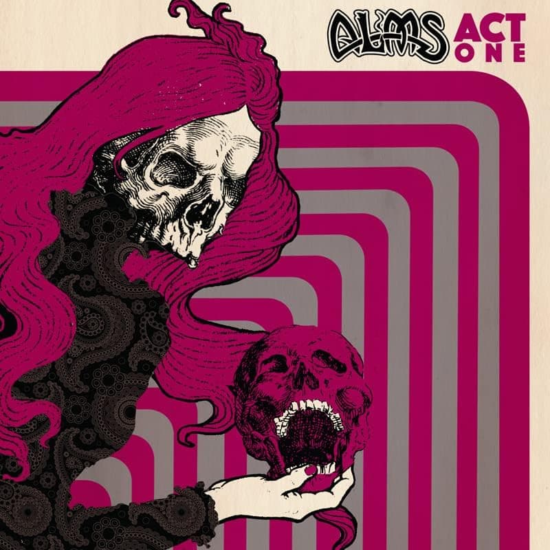 ACT ONE (CLEAR & BLACK SPLATTER VINYL) por Alms — capa do álbum