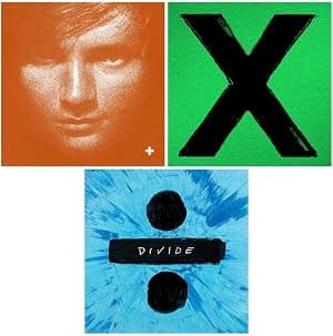 Ed Sheeran Vinyl Collection: "+" Plus (Orange Vinyl) / "÷" Divide (Deluxe Edition) / "x" Multiply por Ed Sheeran — capa do álbum