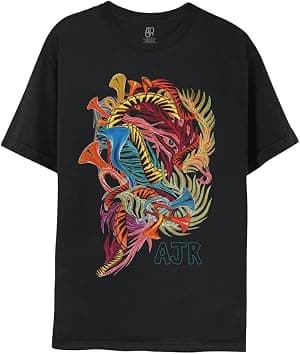 AJR Camiseta unissex adulta oficial do dragão por Artista não identificado — capa do álbum
