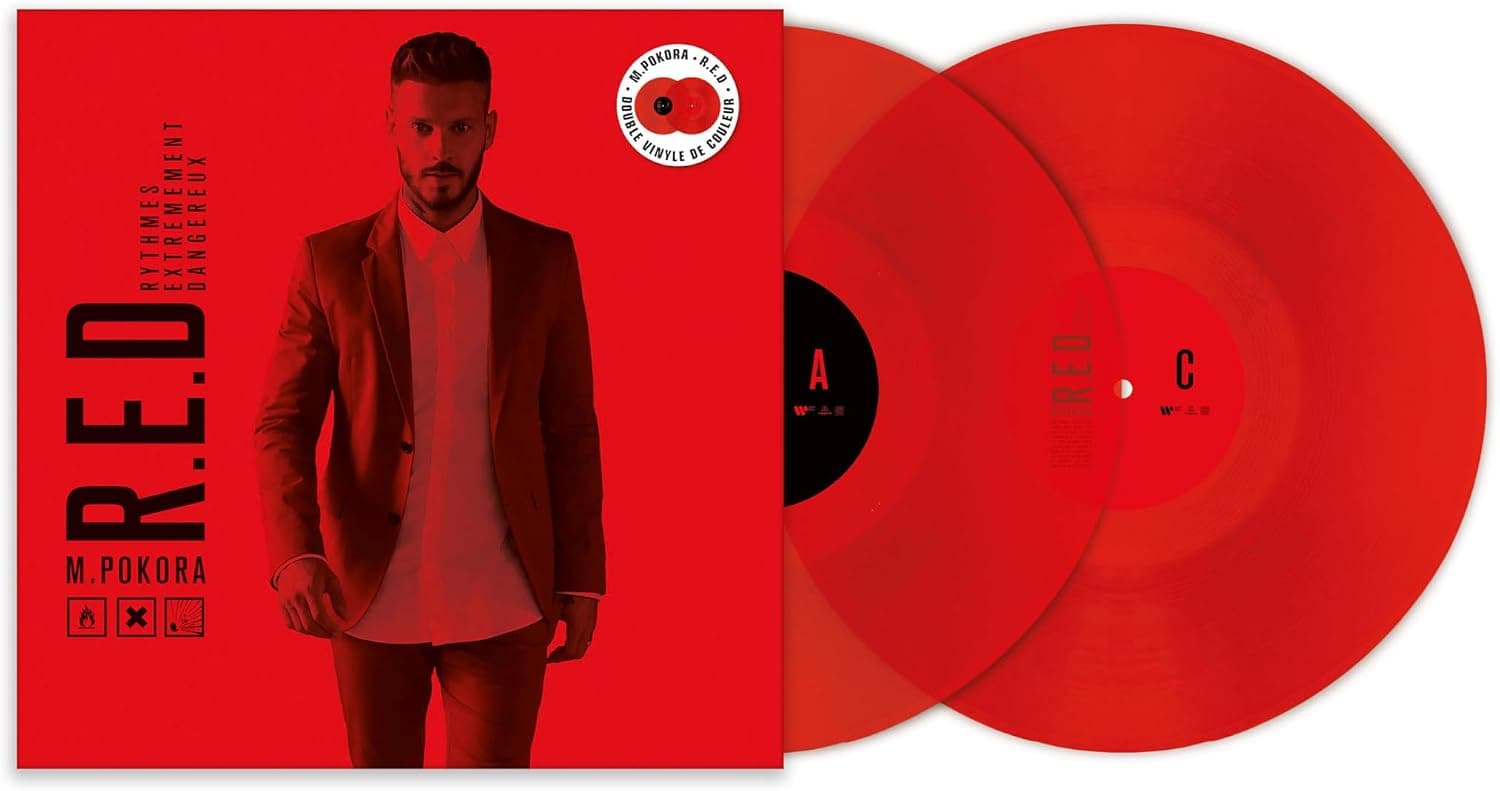 LP VINIL M. Pokora - R.E.D. por M. Pokora — capa do álbum