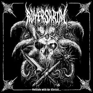 SOLITUDE WITH THE ETERNAL por Adversarial — capa do álbum