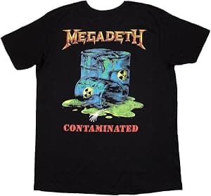 Rock Off officially licensed products Camiseta Megadeth Contaminated por Artista não identificado — capa do álbum