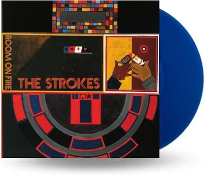 Room On Fire - Blue Colored Vinyl por The Strokes — capa do álbum