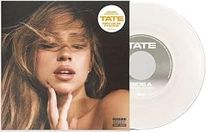 Tate McRae Purple Lace Bra / It's Ok I'm Ok, Opaque White 7-Inch Single Vinyl Record por Tate Mcrae — capa do álbum