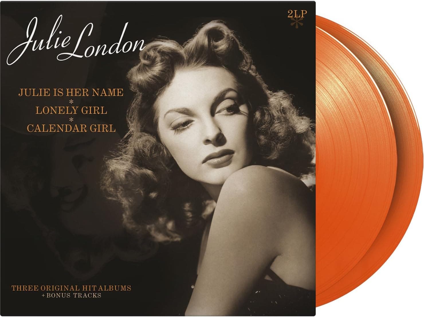 Julie Is Her Name / Lonely Girl / Calender Girl - Ltd 180gm Orange Vinyl por Julie London — capa do álbum