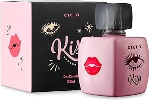 Perfume Deo Colônia Kiss Feminino 100ml Ciclo Cosméticos por Floral — capa do álbum