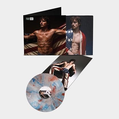 American Heart (Limited Red and White Splatter Colour Vinyl + Poster) por Benson Boone — capa do álbum
