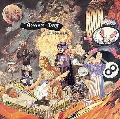 Green Day - Insomniac por Green Day — capa do álbum