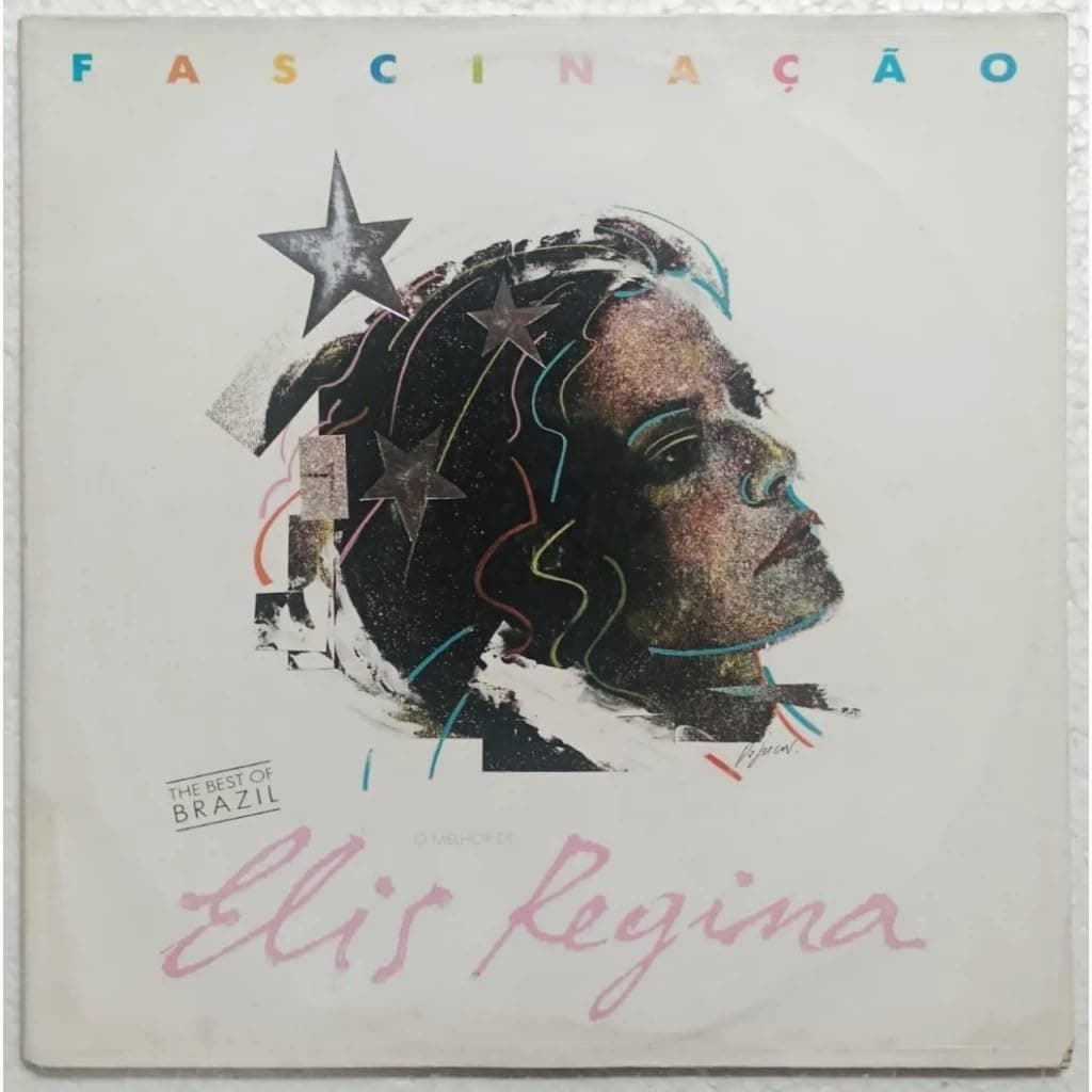 Elis Regina - Lp Fascinação - O Melhor - 1988 - Duplo por Elis Regina — capa do álbum
