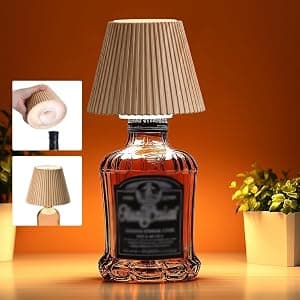 WILIT Wireless Bottle Lamp Shades for Table Lamps, 3 Level Brightness Touch Lamps for Nightstand, Rechargeable Lamp Cordless Lamp for Bedroom Bar&Restaurant, Modern Wine Bottle Light, G por Artista não identificado — capa do álbum