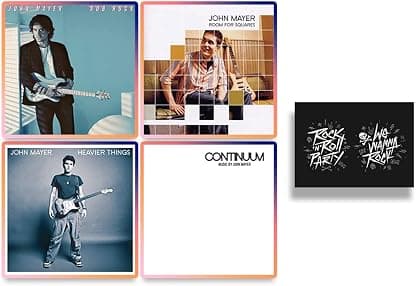 John Mayer: The Soft Rock 4 Vinyl LP Studio Album Collection (Room For Squares, Heavier Things, Continuum, and Sob Rock) por John Mayer — capa do álbum