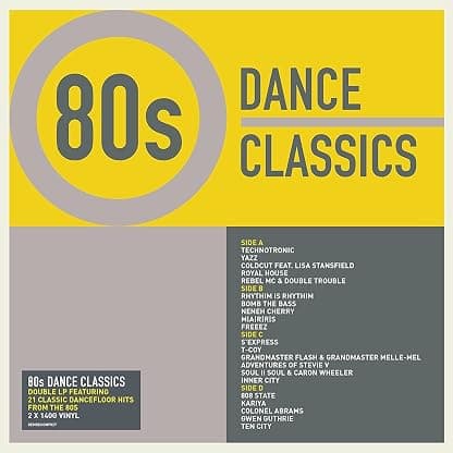 80S Dance Classics / Various - 140-Gram Black Vinyl por Various Artists — capa do álbum