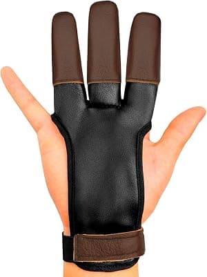 KESHES Acessórios de aba de dedo para luvas de arco com arco recurvo e composto - Protetor de três dedos para homens, mulheres e jovens por Artista não identificado — capa do álbum