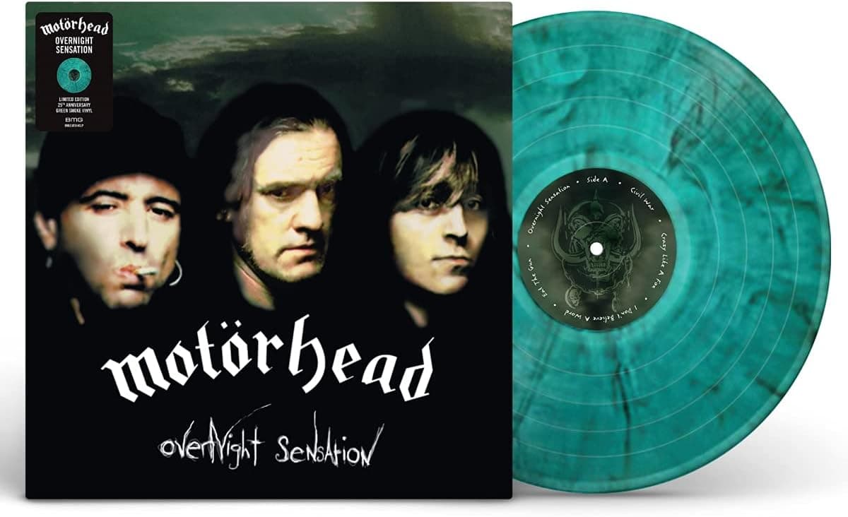 Motörhead - Overnight Sensation por Motörhead — capa do álbum