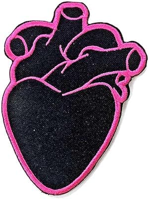 Patch masculino Yungblud Heart Woven por Artista não identificado — capa do álbum