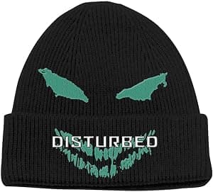 Disturbed Gorro masculino de rosto verde preto, Preto, Tamanho Único por Artista não identificado — capa do álbum