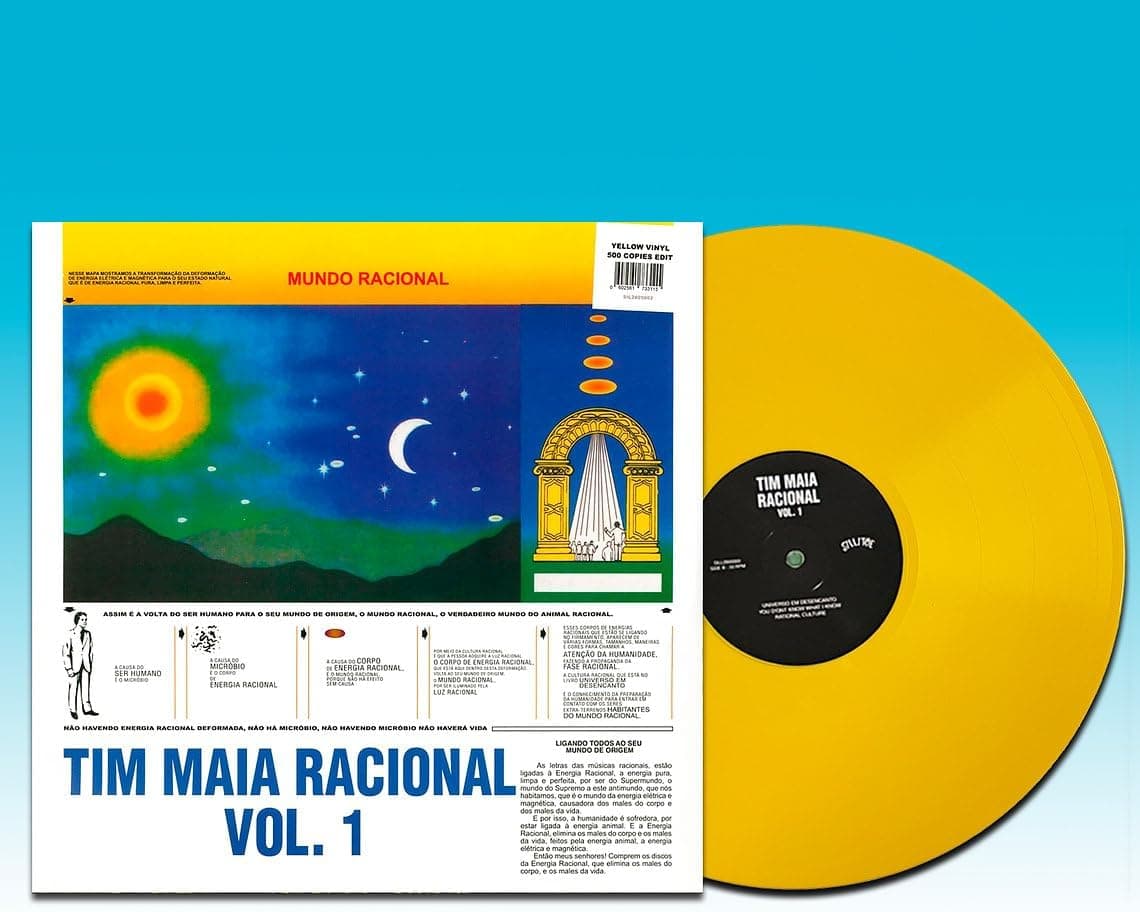 Tim Maia - Racional Vol. 1 Lp 180 g Colorido por Tim Maia — capa do álbum