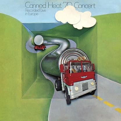 70 Concert: Recorded Live In Europe por Canned Heat — capa do álbum