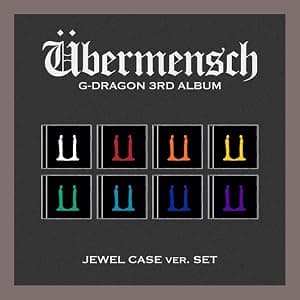 Koread G-Dragon Übermensch 3º Álbum Ubermensch (Jewel Ver. Random) por Artista não identificado — capa do álbum