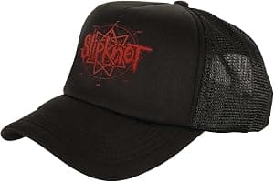 Slipknot Boné de caminhoneiro masculino com logotipo (costas mesh) preto por Artista não identificado — capa do álbum
