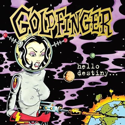 Hello Destiny (PURPLE BLAST VINYL) por Goldfinger — capa do álbum