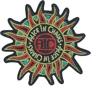 C&D Visionary Alice in Chains Sun Patch, verde, vermelho por Artista não identificado — capa do álbum
