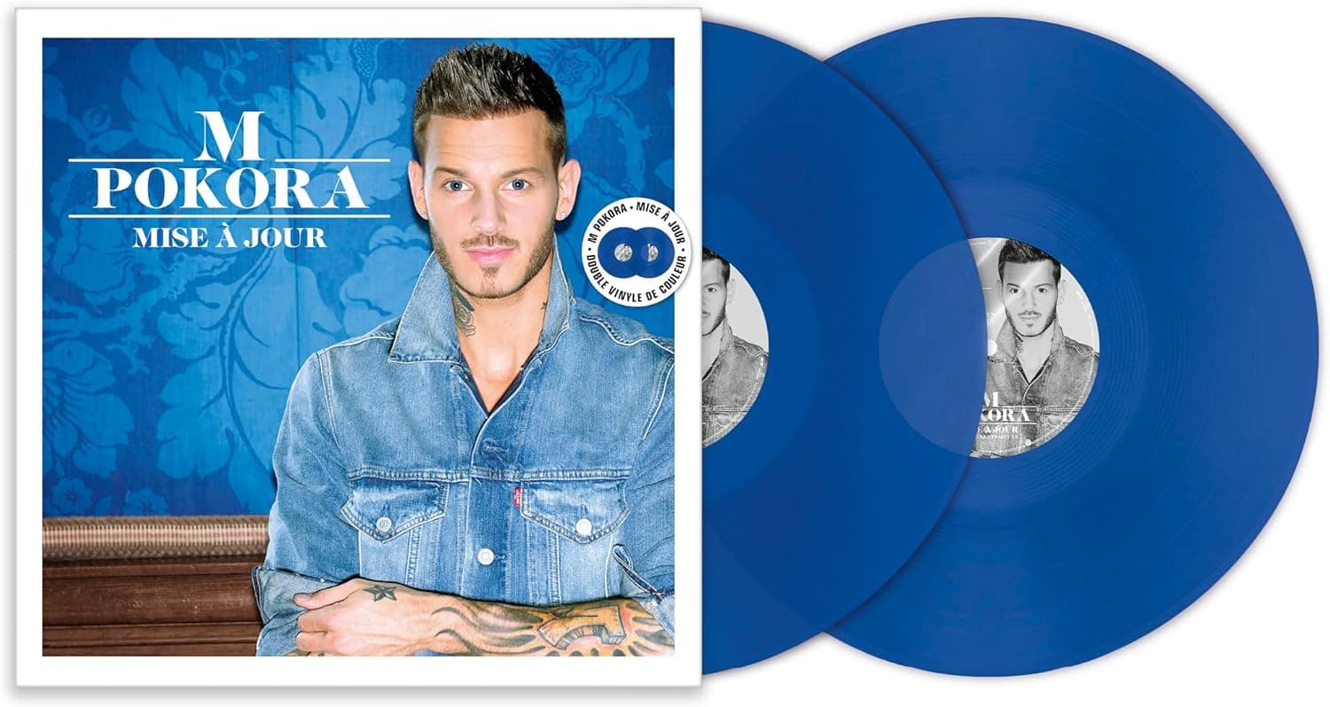 LP VINIL M. Pokora - Mise à jour por M. Pokora — capa do álbum