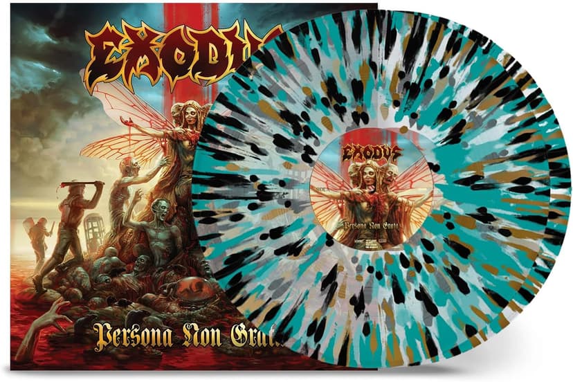 PERSONA NON GRATA (CLEAR/GOLD/BLACK/TURQUOISE VINYL) por Exodus — capa do álbum