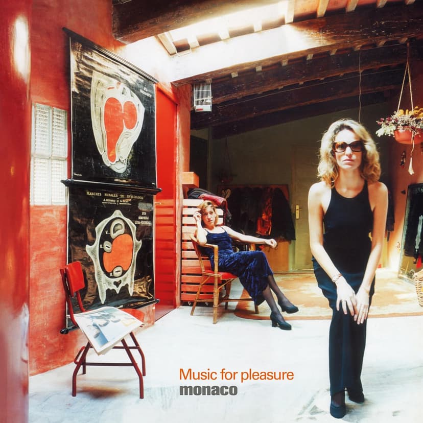 Music For Pleasure - Limited & Exapanded, Gatefold 180-Gram Orange Colored Vinyl por Monaco — capa do álbum