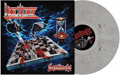 SENTINELS (CRYSTAL CLEAR W/ BLACK SMOKE VINYL) por Vulture — capa do álbum