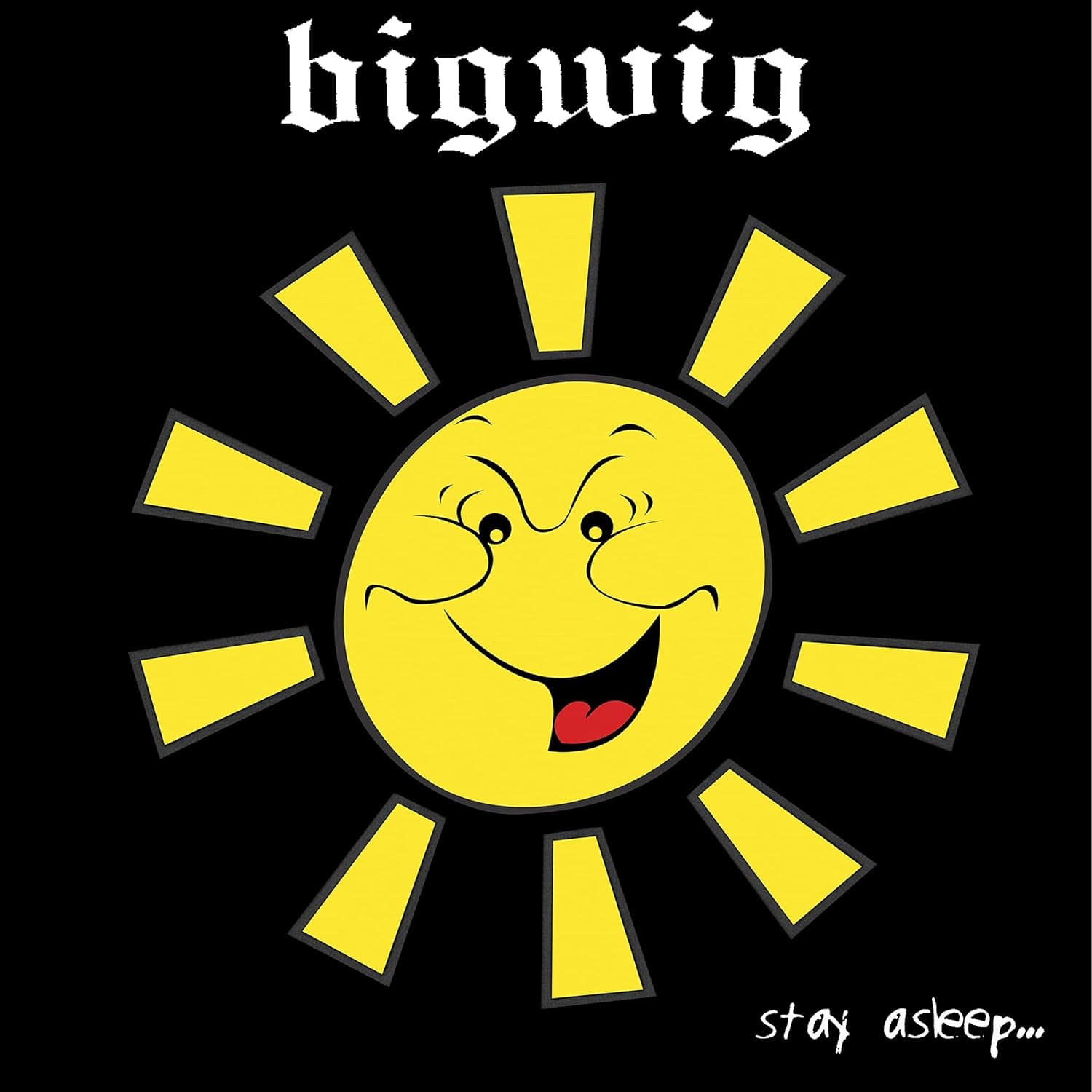 STAY ASLEEP (YELLOW/BLACK SPLATTER VINYL) por Bigwig — capa do álbum