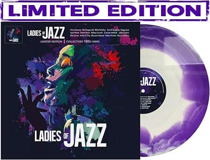 Ladies Of Jazz - Limited Edition (Colored Vinyl) - Lіmited Edіtion (Colorеd Vіnyl) - Nina Simone, Billie Holiday, Ella Fitzgerald, Sarah Vaughan, Etta James & More por Various Artists — capa do álbum