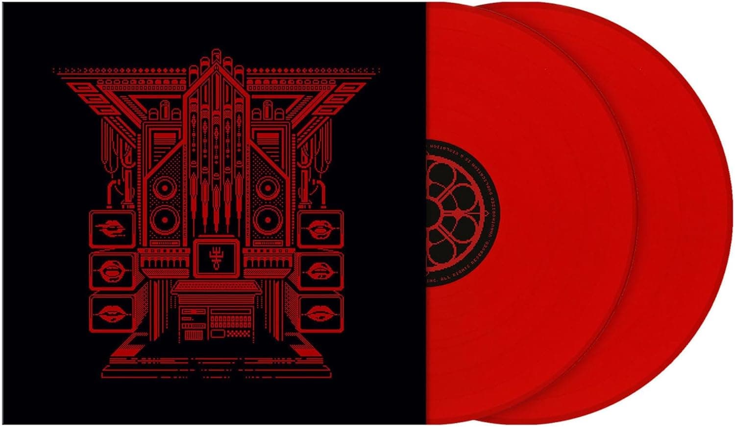 NEL NOME DEL CODICE (RUBY RED VINYL/2LP) por Keygen Church — capa do álbum