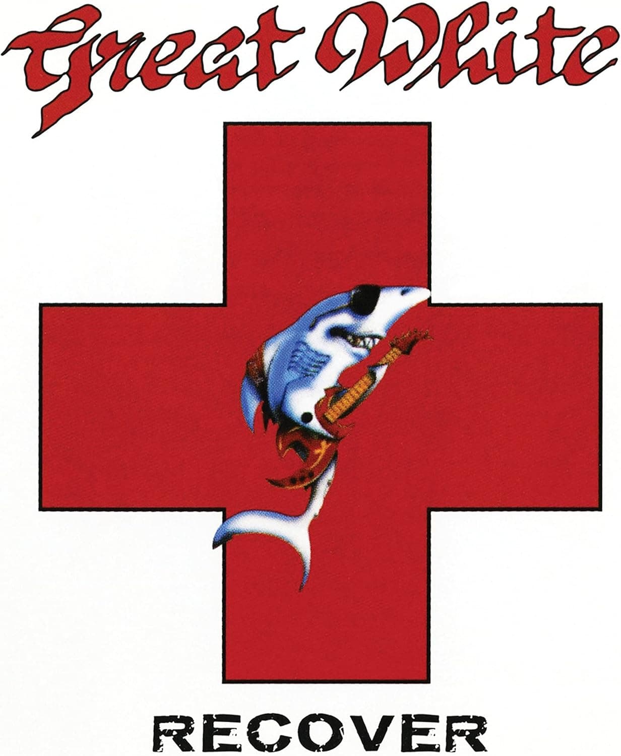 Recover - Red/ white Splatter (Colored Vinyl, Red, White) por Great White — capa do álbum