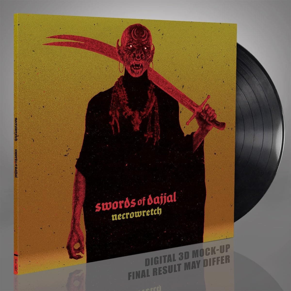 Swords of Dajjal por Necrowretch — capa do álbum