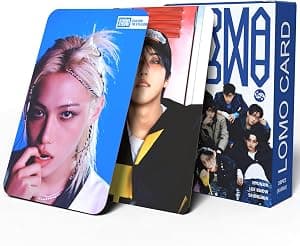 KPOPBTS Stray Kids Karma Photocards 55 PCS Conjunto de cartões Kpop Lomo, Mercadoria de presente para meninos e meninas SKZ por Artista não identificado — capa do álbum