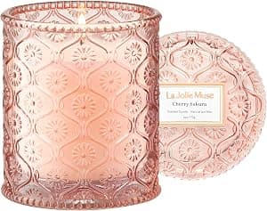 LA JOLIE MUSE Vela Cherry Sakura, velas perfumadas, presentes para mulheres, velas de soja natural primavera verão para casa perfumada, vela floral, 170 g, queima de 40 horas por Artista não identificado — capa do álbum