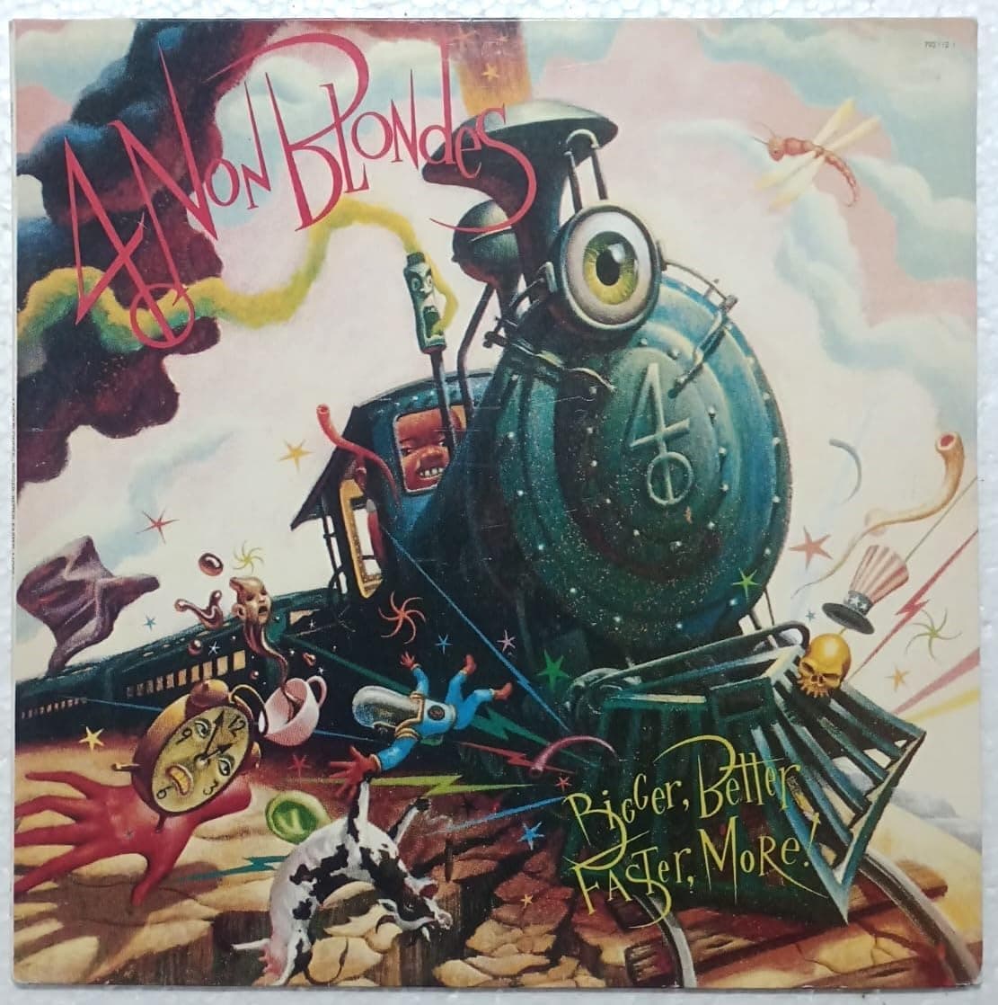 4 Non Blondes - Lp Bigger Better Faster More - 1992 por 4 Non Blondes — capa do álbum