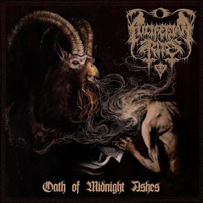 Oath of Midnight Ashes por Luciferian Rites — capa do álbum