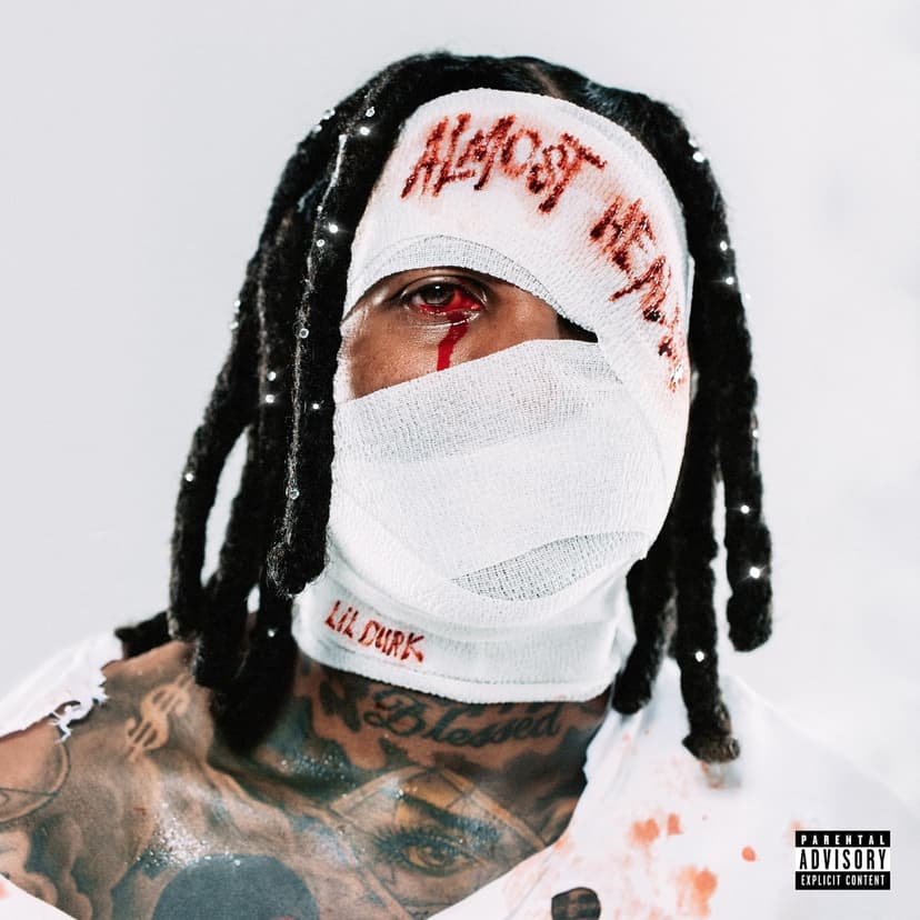ALMOST HEALED (X) (2LP) por Lil Durk — capa do álbum