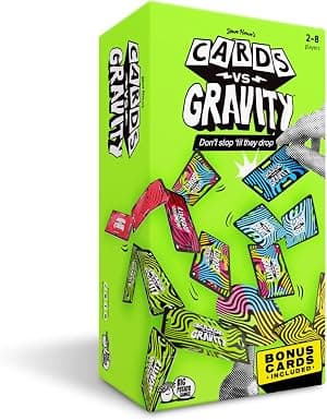 Cards Vs Gravity Pro: Includes Travel Bag and Extra Cards | Fun Family Game for 2-8 Players, Best New Stacking Game por Artista não identificado — capa do álbum
