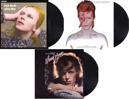 Changes 1971-1975: Hunky Dory + Aladdin Sane + Young Americans (3-Pack) por David Bowie — capa do álbum