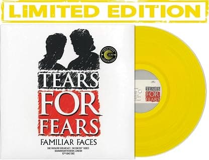 Familiar Faces: BBC FM In Concert Series, Hammersmith Odeon, London 10th June 1985 (ltd. ed.) (yellow vinyl) - Vinyl LP por Tears For Fears — capa do álbum
