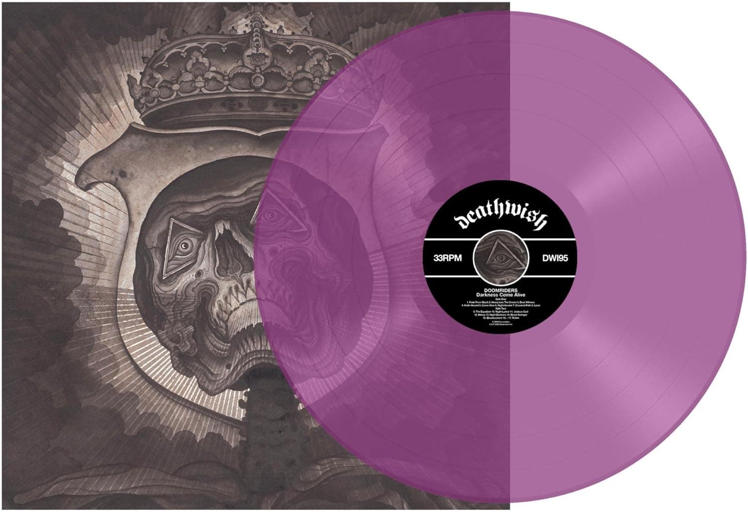 DARKNESS COME ALIVE por Doomriders — capa do álbum