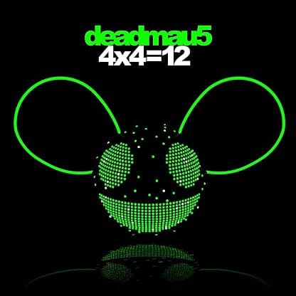 4X4=12 (TRANSPARENT GREEN VINYL/2LP) por deadmau5 — capa do álbum