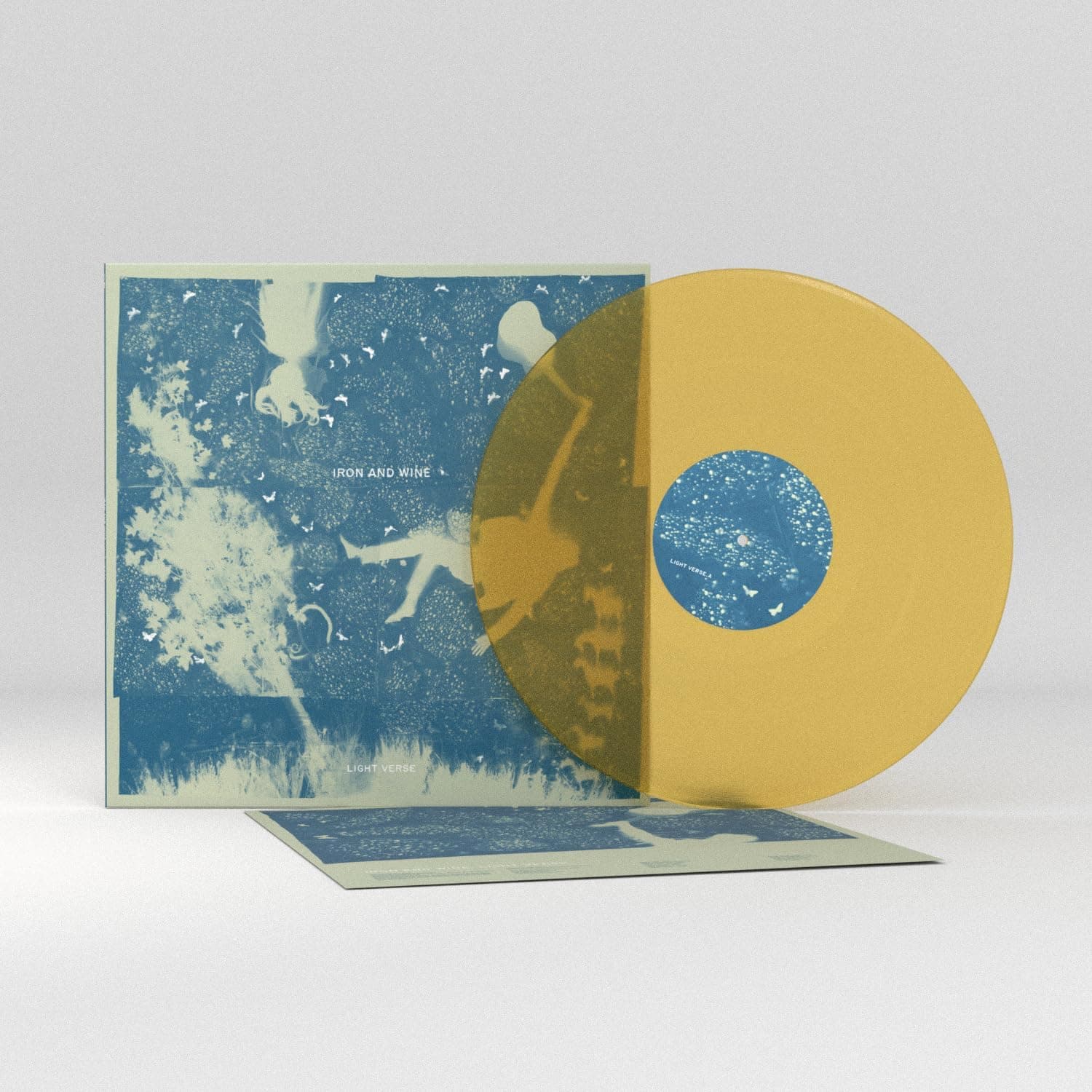 Light Verse - Clear w/ Blue swirl por Iron & Wine — capa do álbum