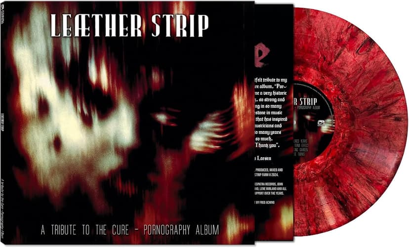 A Tribute to The Cure - Pornography Album por Leather Strip — capa do álbum