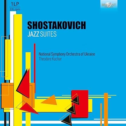 JAZZ SUITES por Shostakovich — capa do álbum